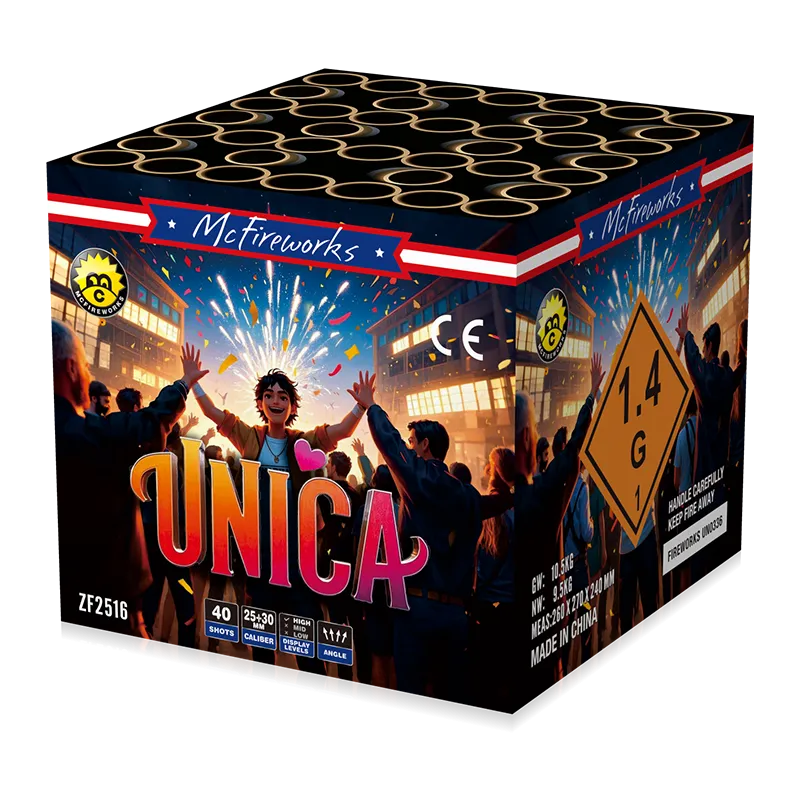 Unica 40 изстрели Сложна торта ZF2516