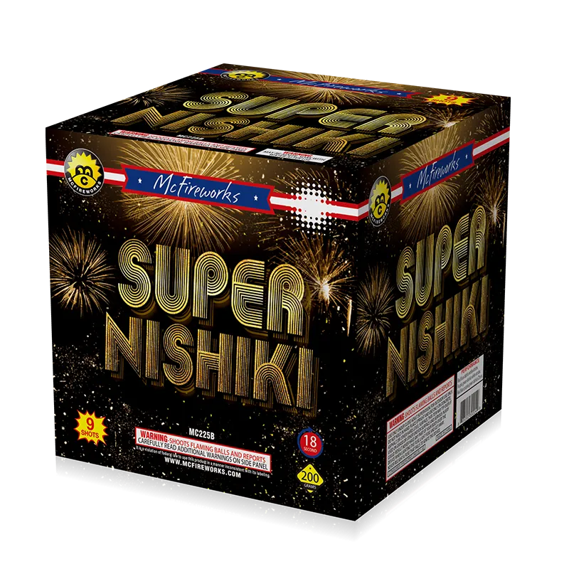 Super Nishiki 9 снимки 200g торта MC225B