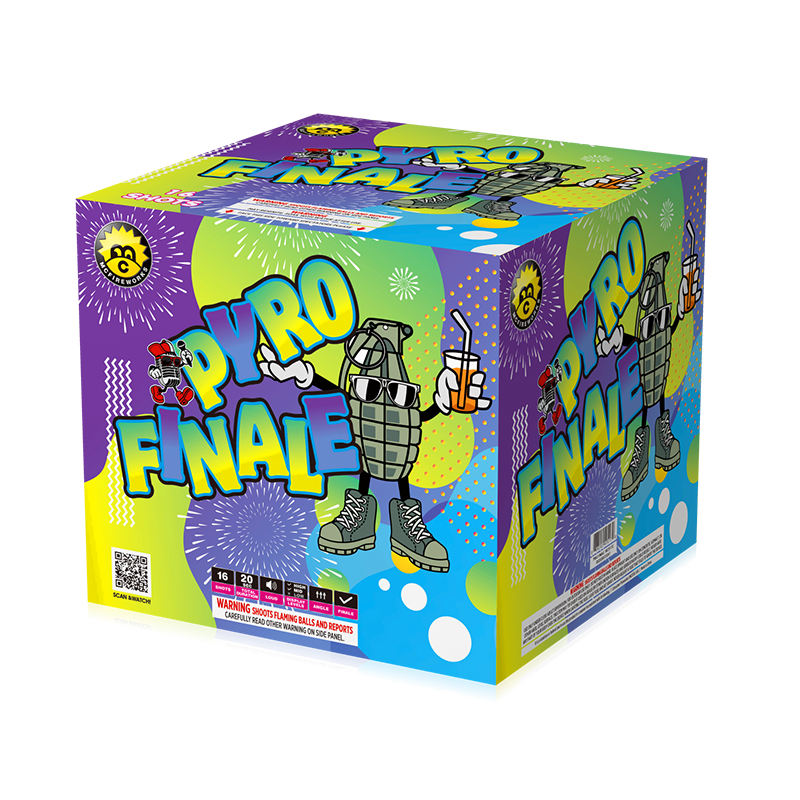 Pyro Finale 16 снимки 500g торта асортимент MC517