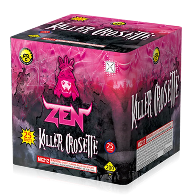 Killer Crossette 25 изстрела 200g торта MC212