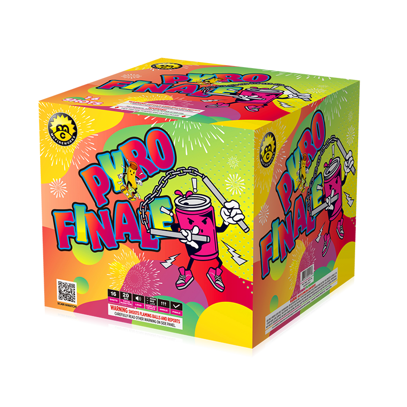 Pyro Finale 16 снимки 500g торта асортимент MC517